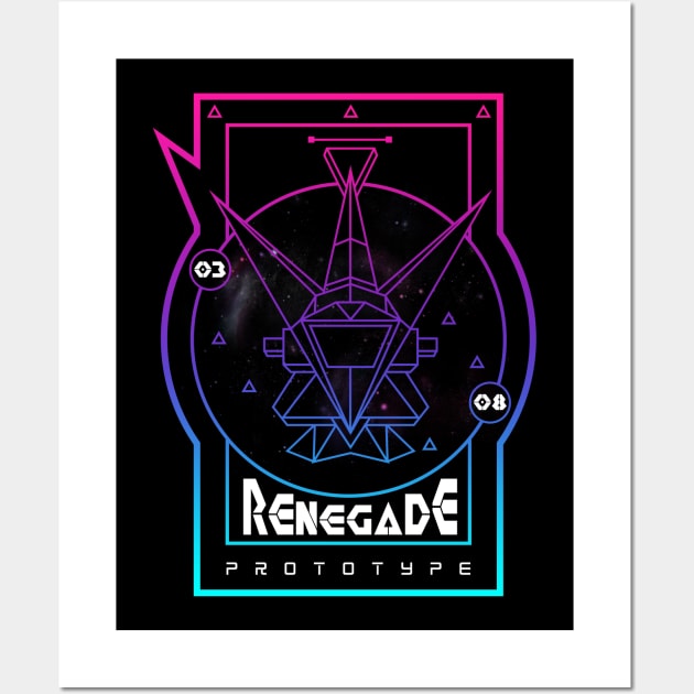 RENEGADE Wall Art by ALFBOCREATIVE